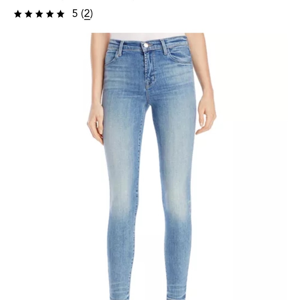 J Brand Women's Sky Blue Skinny Jeans‎